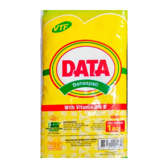 Data Banaspati Ghee 1kg
