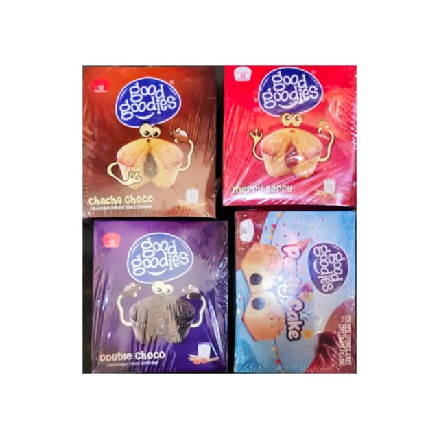 Good Goodies Cup Cake Box 12pec