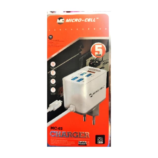 Fast 5 USB Charger